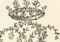 An illustration from Styles of ornament, exhibited in designs, and arranged in historical order, with descriptive text. A handbook for architects, designers, painters, sculptors, wood-carvers, chasers, modellers, cabinet-makers and artistic locksmiths as well as also for technical schools, libraries and private study (1910)