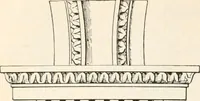 An illustration from Styles of ornament, exhibited in designs, and arranged in historical order, with descriptive text. A handbook for architects, designers, painters, sculptors, wood-carvers, chasers, modellers, cabinet-makers and artistic locksmiths as well as also for technical schools, libraries and private study (1910)