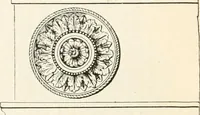 An illustration from Styles of ornament, exhibited in designs, and arranged in historical order, with descriptive text. A handbook for architects, designers, painters, sculptors, wood-carvers, chasers, modellers, cabinet-makers and artistic locksmiths as well as also for technical schools, libraries and private study (1910)
