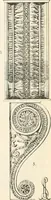 An illustration from Styles of ornament, exhibited in designs, and arranged in historical order, with descriptive text. A handbook for architects, designers, painters, sculptors, wood-carvers, chasers, modellers, cabinet-makers and artistic locksmiths as well as also for technical schools, libraries and private study (1910)
