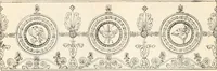 An illustration from Styles of ornament, exhibited in designs, and arranged in historical order, with descriptive text. A handbook for architects, designers, painters, sculptors, wood-carvers, chasers, modellers, cabinet-makers and artistic locksmiths as well as also for technical schools, libraries and private study (1910)