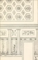 An illustration from Styles of ornament, exhibited in designs, and arranged in historical order, with descriptive text. A handbook for architects, designers, painters, sculptors, wood-carvers, chasers, modellers, cabinet-makers and artistic locksmiths as well as also for technical schools, libraries and private study (1910)