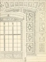 An illustration from Styles of ornament, exhibited in designs, and arranged in historical order, with descriptive text. A handbook for architects, designers, painters, sculptors, wood-carvers, chasers, modellers, cabinet-makers and artistic locksmiths as well as also for technical schools, libraries and private study (1910)