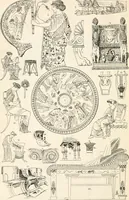 An illustration from Styles of ornament, exhibited in designs, and arranged in historical order, with descriptive text. A handbook for architects, designers, painters, sculptors, wood-carvers, chasers, modellers, cabinet-makers and artistic locksmiths as well as also for technical schools, libraries and private study (1910)