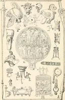 An illustration from Styles of ornament, exhibited in designs, and arranged in historical order, with descriptive text. A handbook for architects, designers, painters, sculptors, wood-carvers, chasers, modellers, cabinet-makers and artistic locksmiths as well as also for technical schools, libraries and private study (1910)