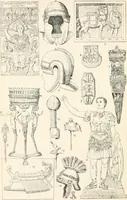 An illustration from Styles of ornament, exhibited in designs, and arranged in historical order, with descriptive text. A handbook for architects, designers, painters, sculptors, wood-carvers, chasers, modellers, cabinet-makers and artistic locksmiths as well as also for technical schools, libraries and private study (1910)