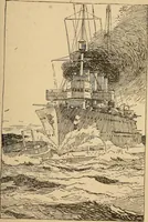 An illustration from Submarine and anti-submarine (1919)