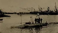 An illustration from The submarine in war and peace; its developments and its possibilities (1918)