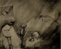 An illustration from The submarine in war and peace; its developments and its possibilities (1918)