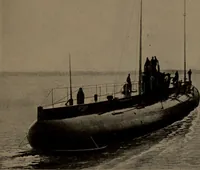An illustration from The submarine in war and peace; its developments and its possibilities (1918)