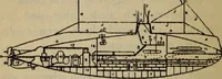 An illustration from Submarines, mines and torpedoes in the war (1914)