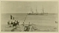 An illustration from Submarine telegraphs; their history, construction, and working. Founded in part on Wèunschendorff's 'Traitâe de tâelegraphie sous-marine' and compiled from authoritative and exclusive sources (1898)