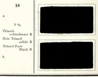An illustration from Substantive Farbstoffe auf loser Baumwolle = Colorants substantifs sur coton en bourre = Direct colours on loose cotton (1900)