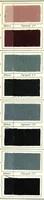An illustration from Substantive Farbstoffe auf Baumwoll-Stückware. Band II : Entwicklungs- und Nachbehandlungs-Farbstoffe = Substantive colours on cotton piece goods. Volume II : dyestuffs for developing and for after-treatment (1920)