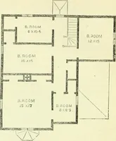 An illustration from Suburban homes for city business men. A description of the country, with a statement of the inducements offered on the life of the Erie railway (1867)