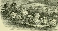 An illustration from Suburban homes for city business men. A description of the country, with a statement of the inducements offered on the life of the Erie railway (1867)