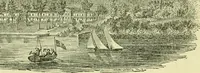 An illustration from Suburban homes for city business men. A description of the country, with a statement of the inducements offered on the life of the Erie railway (1867)