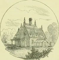 An illustration from Suburban homes for city business men. A description of the country, with a statement of the inducements offered on the life of the Erie railway (1867)