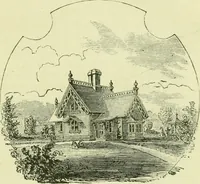 An illustration from Suburban homes for city business men. A description of the country, with a statement of the inducements offered on the life of the Erie railway (1867)