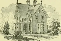 An illustration from Suburban homes for city business men. A description of the country, with a statement of the inducements offered on the life of the Erie railway (1867)