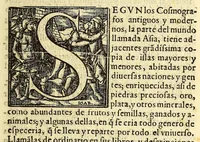 An illustration from Sucesos de las islas Filipinas. ... (1609)