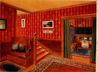 An illustration from Suggestions for modern interior decoration / Henry Bosch Company. (1906)