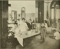 An illustration from A suggestive state course of study for kindergarten-primary grades, submitted at the request of the county and city superintendents of schools (1922)
