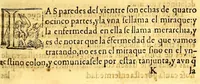 An illustration from Summa y recopilacion de cirugia, con un arte para sangrar, y examen de barberos, (1595)