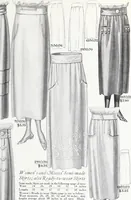An illustration from Summer apparel : special from May 3rd to June 19th inclusive 1920. (1920)