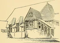 An illustration from Sun dials and roses of yesterday; garden delights which are here displayed in every truth and are moreover regarded as emblems (1902)