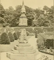 An illustration from Sun dials and roses of yesterday; garden delights which are here displayed in every truth and are moreover regarded as emblems (1902)