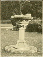 An illustration from Sun dials and roses of yesterday; garden delights which are here displayed in every truth and are moreover regarded as emblems (1902)