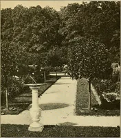 An illustration from Sun dials and roses of yesterday; garden delights which are here displayed in every truth and are moreover regarded as emblems (1902)