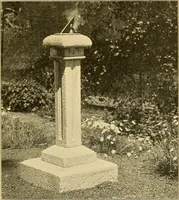 An illustration from Sun dials and roses of yesterday; garden delights which are here displayed in every truth and are moreover regarded as emblems (1902)