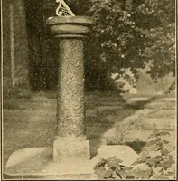 An illustration from Sun dials and roses of yesterday; garden delights which are here displayed in every truth and are moreover regarded as emblems (1902)