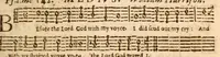 An illustration from The Whole booke of Psalmes : with the hymnes evangelicall, and songs spirituall ; composed into 4 parts by sundry authors, with such severall tunes as have beene, and are usually sung in England, Scotland, Wales, Germany, Italy, France, and the Netherlands ... (1633)