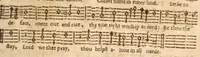 An illustration from The Whole booke of Psalmes : with the hymnes evangelicall, and songs spirituall ; composed into 4 parts by sundry authors, with such severall tunes as have beene, and are usually sung in England, Scotland, Wales, Germany, Italy, France, and the Netherlands ... (1633)