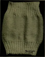 Picture 107 of 134 from The Sunlight book of knitting and crocheting (1915), leaf 122
