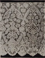 An illustration from A supplemental descriptive catalogue of specimens of lace acquired for the South Kensington museum, between June 1880 and June 1890 / By Alan S. Cole (1891)