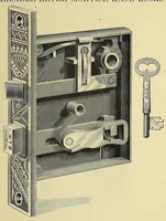 An illustration from Supplementary catalogue of the Branford Lock Works (1881)