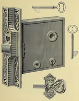 An illustration from Supplementary catalogue of the Branford Lock Works (1881)
