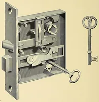 An illustration from Supplementary catalogue of the Branford Lock Works (1881)