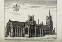 Picture 12 of 16 from A supplement to the second edition of Mr. Bentham's History & antiquities of the cathedral & conventual church of Ely : comprising enlarged accounts of the monastery, lady chapel, Prior Crawden's chapel, the palaces and other buildings connected with the See and the church : with lists of the chancellors, vicars general, officials, commissaries, chief justices of the Isle of Ely, &c. : also, notes, architectural, biographical, historical and explanatory (1817), leaf 116