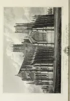 An illustration from A supplement to the second edition of Mr. Bentham's History & antiquities of the cathedral & conventual church of Ely : comprising enlarged accounts of the monastery, lady chapel, Prior Crawden's chapel, the palaces and other buildings connected with the See and the church : with lists of the chancellors, vicars general, officials, commissaries, chief justices of the Isle of Ely, &c. : also, notes, architectural, biographical, historical and explanatory (1817)
