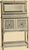 An illustration from Supplement to spring catalogue : desks, cabinets, bookcases for the fall trade / Clark Bros. & Co. (1886)