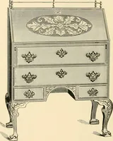 An illustration from Supplement to spring catalogue : desks, cabinets, bookcases for the fall trade / Clark Bros. & Co. (1886)