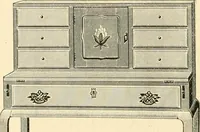 An illustration from Supplement to spring catalogue : desks, cabinets, bookcases for the fall trade / Clark Bros. & Co. (1886)