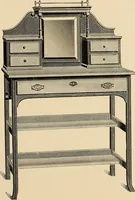 An illustration from Supplement to spring catalogue : desks, cabinets, bookcases for the fall trade / Clark Bros. & Co. (1886)