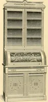 An illustration from Supplement to spring catalogue : desks, cabinets, bookcases for the fall trade / Clark Bros. & Co. (1886)