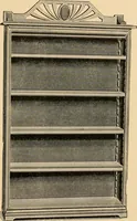 An illustration from Supplement to spring catalogue : desks, cabinets, bookcases for the fall trade / Clark Bros. & Co. (1886)